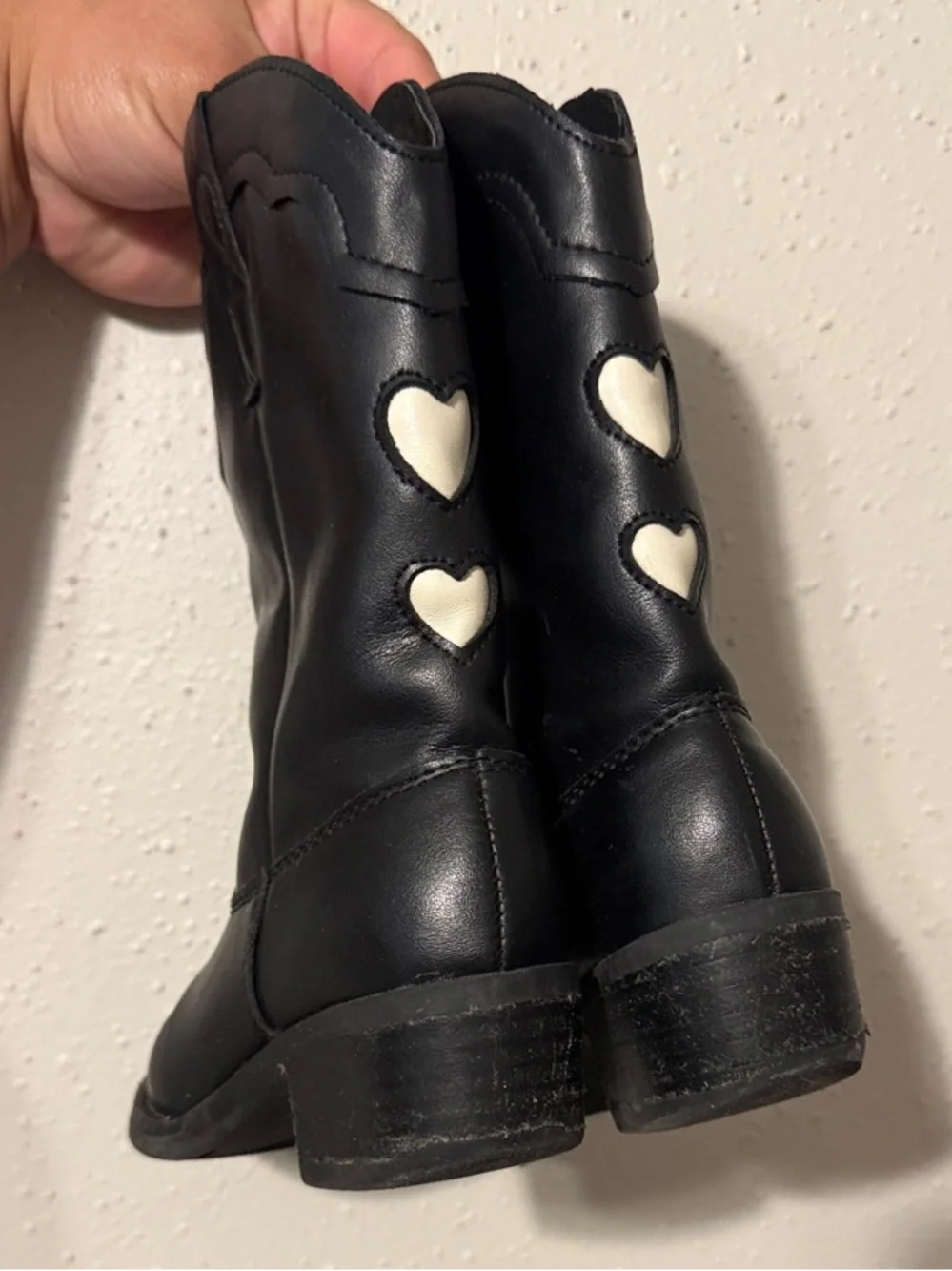 Rylee + Cru Black Kids Western Boots